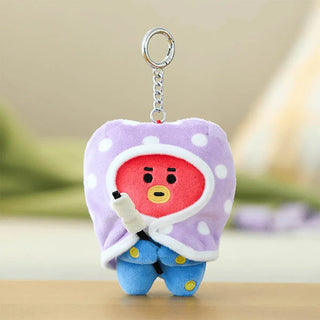 BT21 - TATA Campfire Blanket Doll Keyring - Koreabe