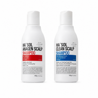 Hasol - Шампунь Anagen для кожи головы 100 мл + Шампунь Clean Scalp для кожи головы 100 мл