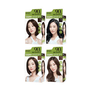 Ryo - Vegan Hair Dye Cream 120g 4 types - Koreabe