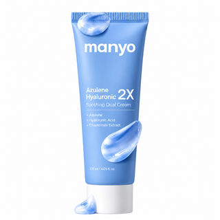 Manyo - Azulene Hyaluronic 2X Soothing Dual Cream 60ml