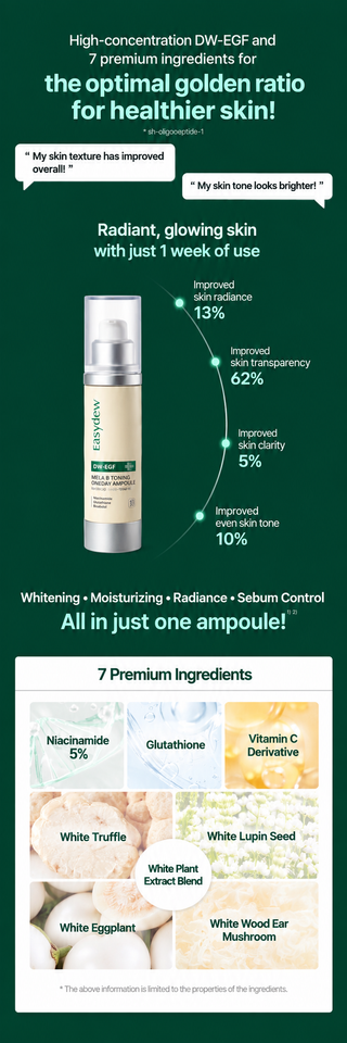 Easydew - DW EGF Melatoning Oneday Ampoule 40ml