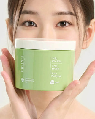 Frudia - Green Grape Pore Peeling Pad 70ea - Koreabe