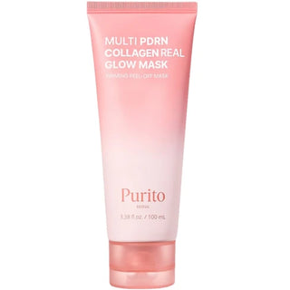Purito - Многокомпонентная коллагеновая маска для сияния кожи PDRN Real Glow, 100 мл