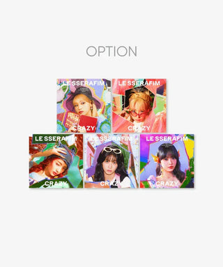 Le Sserafim - Japan 3rd Single 'Crazy' Solo Jacket (Select) - Koreabe