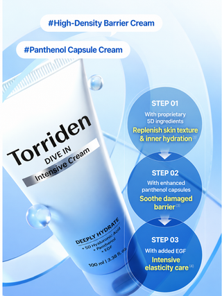 Torriden - Dive In Intensive Cream 100ml