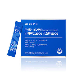 Vitamin Village - Mega C Витамин С 2000 Биотин 5000 60 шт.