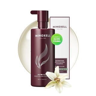 Minoxell - Питательный шампунь для объема волос 480 мл