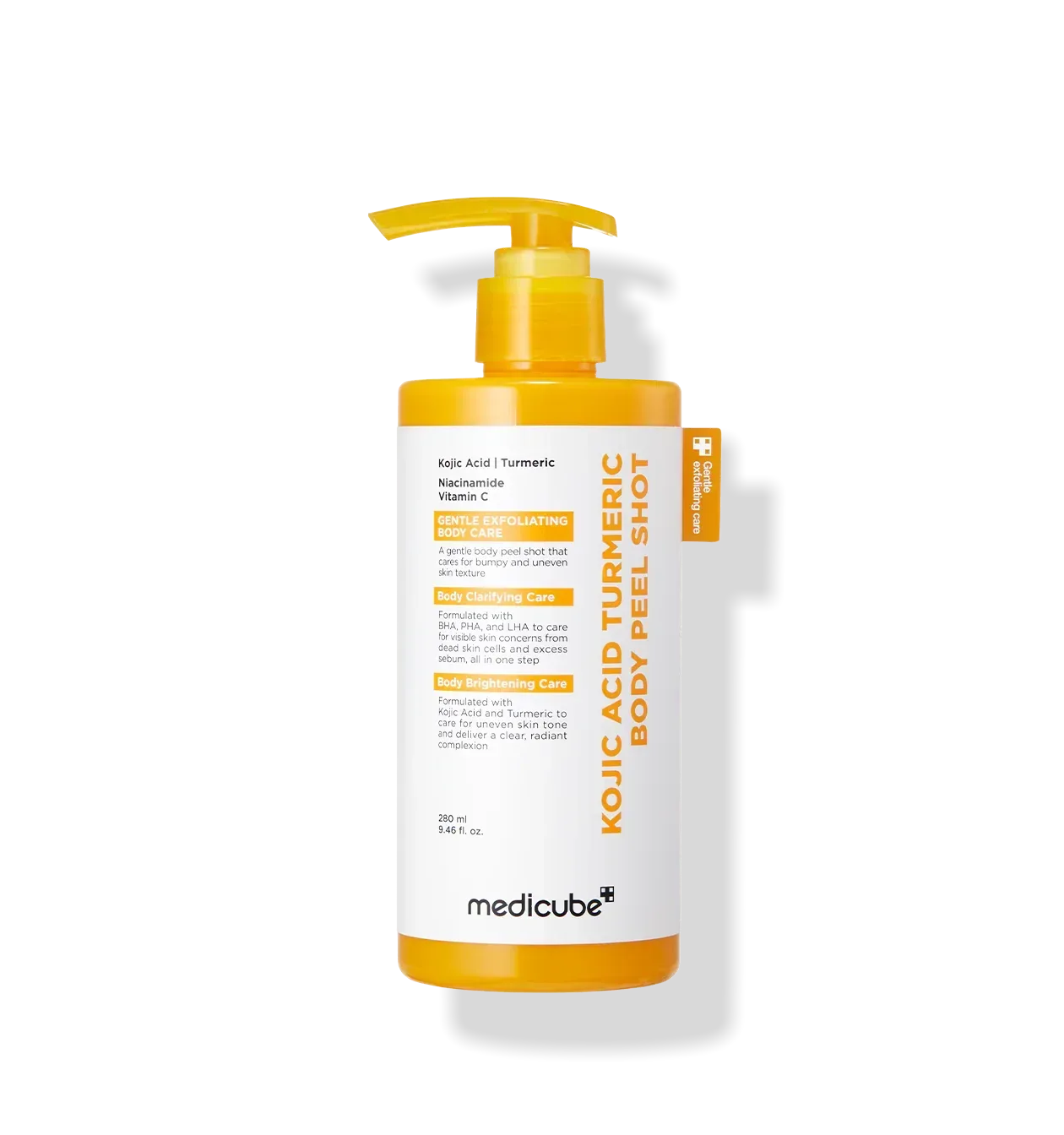 Medicube - Kojic Acid Tumeric Body Peel Shot 280ml - Koreabe