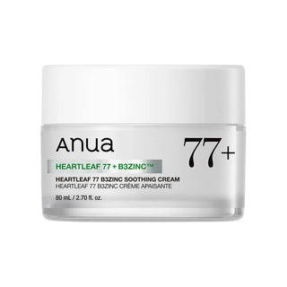 Anua - Heartleaf 77 + B3zinc крем 80мл