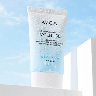 AVCA - All Day Mild Sun Cream Moisture SPF50+ PA++++ 35ml - Koreabe