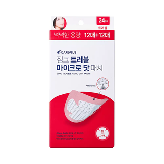 Careplus – Цинковые микроточечные патчи от проблем с кожей, 24 шт.
