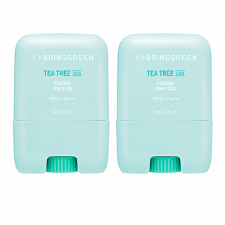 Bringgreen - Солнцезащитный стик с чайным деревом и центеллой охлаждающий SPF50+ PA++++ 20мл * 2