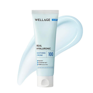 Wellage - Real Hyaluronic Soothing Cream 80мл