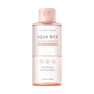 S Nature - Aqua Rice Lip Eye Remover Make Up Clear 145ml