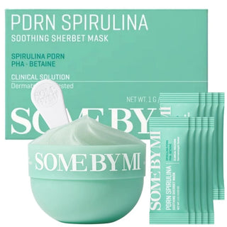 Somebymi – успокаивающая маска PDRN Spirulina, 1 г x 10 шт.