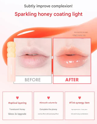 Colorgram - Fruity Glass Gloss 3g - 4 Colors - Koreabe