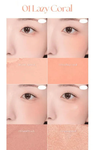 IPKN - Flap One Cheek Palette 10g - 3 Colors - Koreabe