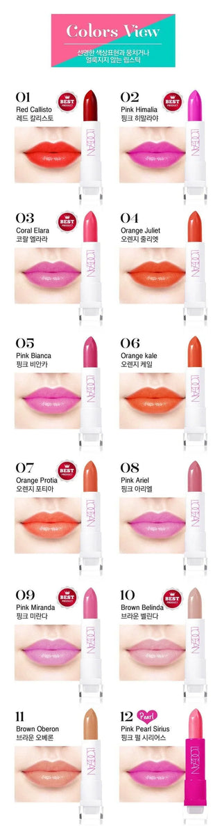 Locean - Petite Lipstick - 6 colors - Koreabe