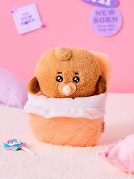 BT21 - SHOOKY Baby Newborn Doll - Koreabe