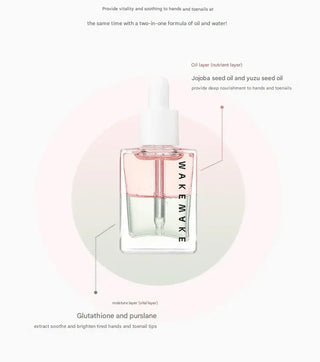 WakeMake - Strong Growth Double Caring Serum 10g - Koreabe
