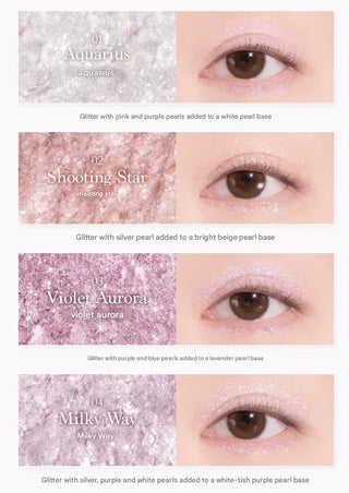 Dasique - Starry Night Shadow Palette 2.3g - 2 Colors - Koreabe