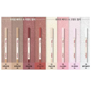 Colorgram - Sketch Sculpt Pencil 1+1 - 8 Colors - Koreabe