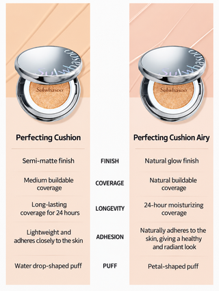 Sulwhasoo - Perfecting Cushion SPF50+ PA+++ (Main 15ml + Refill 15ml)