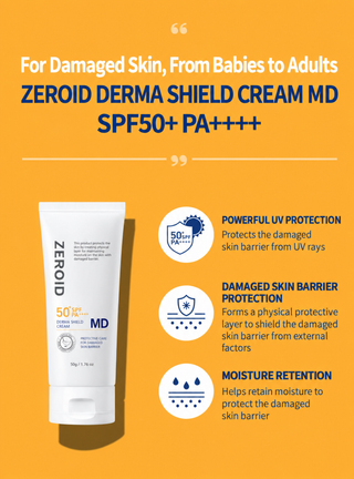 Zeroid - Derma Shield MD SPF50+ PA++++ 50ml