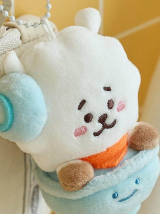 BT21 - RJ Welcome Party Plate Doll Keyring - Koreabe