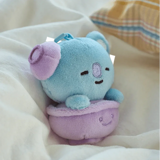 BT21 - KOYA Welcome Party Plate Doll Keyring - Koreabe