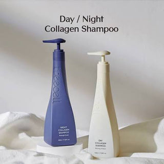 Treecell - Day Collagen Shampoo 520ml + Night Collagen Shampoo 520ml