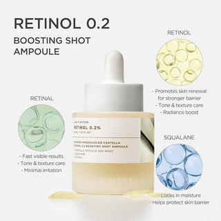 Skin1004 - Retinol 0.2 Boosting Shot Ampoule 30ml - Koreabe
