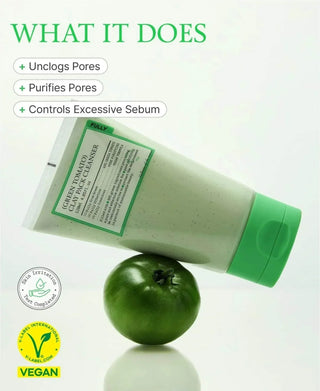 Fully - Green Tomato Clay Pack Cleanser 120ml - Koreabe