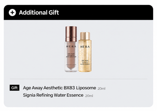 Hera - Age Away Aesthetic Set (Toner 150ml + Emulsion 120ml + Cream 25ml)