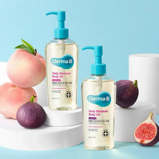 Derma B - Daily Moisture Body Oil 200ml (Fresh Peach) - Koreabe