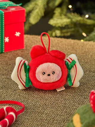 BT21 - COOKY Mini Minini Petite Holiday Ornament Doll Keyring - Koreabe