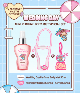 Body Fantasy - Fragrance Body Spray - 3 Options (Sanrio Ver)