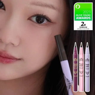 Kiss Me - Heroine Make Smooth Liquid Eye Liner In 1+1 - 3 Colors - Koreabe