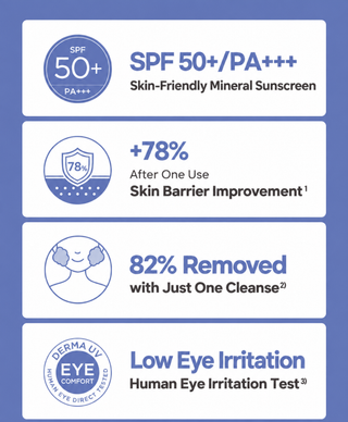 Aestura - Derma UV Barrier Hydro Easy Wash Suncreen SPF50 PA+++ 50ml