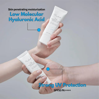 The Lab by Blanc Doux - Oligo Hyaluronic Acid Sun Essence SPF50 PA++++ 40ml - Koreabe