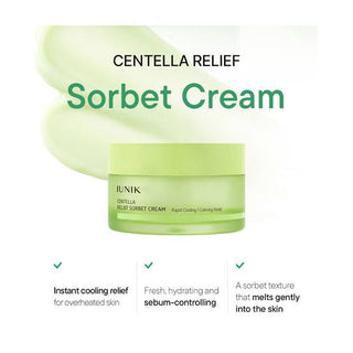 IUNIK - Centella Relief Sorbet Cream 50ml