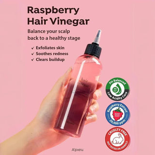 Apieu - Raspberry Hair Vinegar 200ml - Koreabe