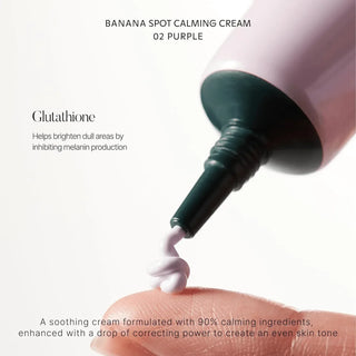 Shaishaishai - Banana Purple Spot Calming Cream 15g - Koreabe