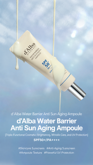 d'Alba - Water Barrier Anti Sun Aging Ampoule 50ml