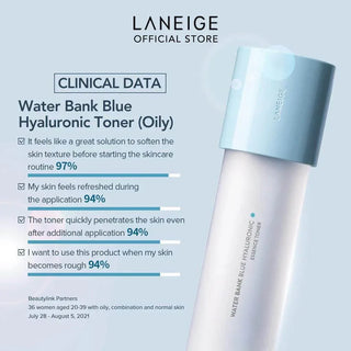 Laneige - Water Bank Blue Hyaluronic Essence Toner 160ml - Koreabe