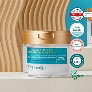 Thelavicos - Hyaluronic Acid 3000 Wrinkle Ampoule Pad 60ea - Koreabe