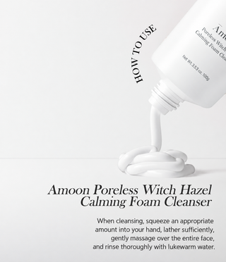Lizk - Porless Witch Hazel Calming Foam Cleanser 100ml