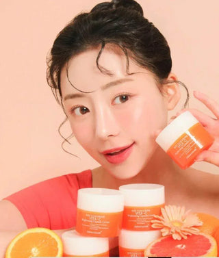 Dermashare - Red Tangerine Vita-C Brightening Capsule Cream 50ml - Koreabe