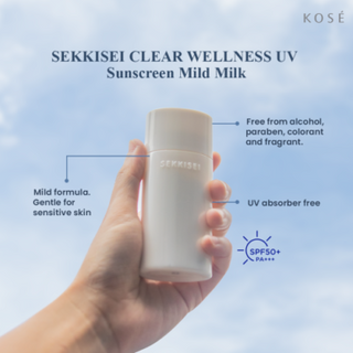 Sekkisei - Mild Milk UV Suncreen SPF50+ PA+++ 50ml