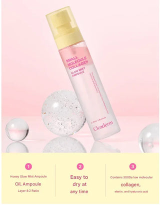 Cleaderm - Small Molecule Collagen Glow Mist Ampoule 100ml - Koreabe